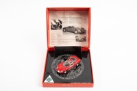 ALFA ROMEO: A Minichamps 1:43 scale 1968 Alfa Romeo Tipo 33 Stradale in red presented in special box containing vehicle information and small booklet [Location: Melbourne]
