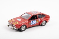 ALFA ROMEO: A Bburago 1:24 scale Alfa Romeo Alfetta Corsa model [Location: Melbourne]