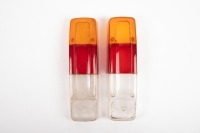 MASERATI: A pair of Maserati Mistral tail lamp lenses [Location: Melbourne]