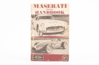 MASERATI: 'Maserati Owner's Handbook', by Hans Tanner, published by Floyd Clymer, 1962 [Location: Melbourne]
