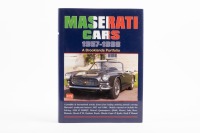 MASERATI: 'Maserati Cars 1957-1998 - A Brooklands Portfolio', hardcover book, published 2002, limited edition of 500 copies [Location: Melbourne]