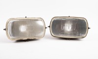 MASERATI: A pair of Maserati 5000 GT headlamps, Cibie lenses [Location: Melbourne]