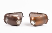 MASERATI: A pair of Maserati 5000 GT headlamps, Cibie lenses [Location: Melbourne] - 2