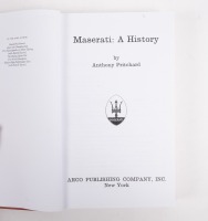 MASERATI: Three hardcover books relating to Maserati racing history [Location: Melbourne] - 2