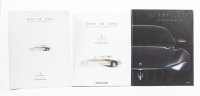MASERATI: Two large format pictorial hardcover books relating to Maserati [Location: Melbourne]