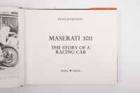 MASERATI: Two hardcover books relating to racing Maseratis [Location: Melbourne] - 3