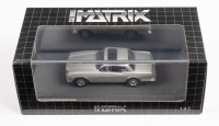 MASERATI: A Matrix Scale Models 1:43 scale 1961 Maserati 5000 GT coupe in silver, limited edition, numbered 3 of 408 units in original box [Location: Melbourne]