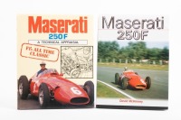 MASERATI: Two hardcover books relating to Maserati 250F [Location: Melbourne]