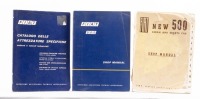 FIAT: Three Fiat softcover shop manuals & catalogue books [Location: Melbourne]