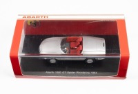 ABARTH: A Spark 1:43 scale 1964 Abarth 1000 GT Spider Pininfarina in silver paintwork in original box [Location: Melbourne]