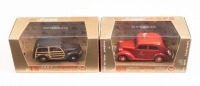 FIAT: A pair of 1:43 scale scale models by Brumm in original boxes [Location: Melbourne]