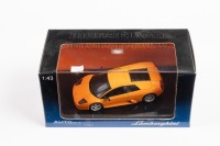 LAMBORGHINI: An Autoart 1:43 scale Lamborghini Murcielago in orange paintwork in original box [Location: Melbourne]