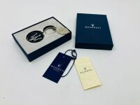 MASERATI: An original Maserati keyring in presentation case, inscribed 'Officine Maserati Grugliasco 30-01-2013' [Location: Sydney]