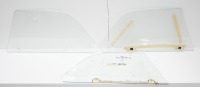 WINDOW GLASS: A group of Maserati front door window glasses, both left & right, possibly to suit 3500GT or 5000GT [Location: Melbourne] - 3