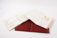 FERRARI 365 GT4 BB: A 1973 dated Ferrari 365 GT4 BB Owner's Manual in wallet, consists of the instruction book and a worldwide Ferrari directory [Location: Melbourne] - 2