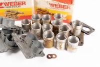WEBER CARBURETTORS: Three NOS Weber DCN-14 Weber carburettors thought to be suitable for Daytona model and some other associated parts [Location: Melbourne] - 2