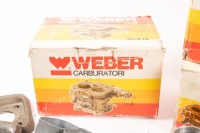 WEBER CARBURETTORS: Three NOS Weber DCN-14 Weber carburettors thought to be suitable for Daytona model and some other associated parts [Location: Melbourne] - 4