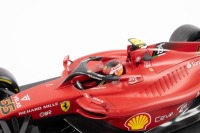FERRARI F1-75: A Bburago 1:18 scale 2022 Ferrari F1-75 Formula One as driven by Carlos Sainz [Location: Melbourne] - 2