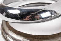 HEADLAMP RIMS: A group of assorted headlamp chrome surround rims, includes some Carello & Marchal items thought to suit some Ferrari models [Location: Melbourne] - 2