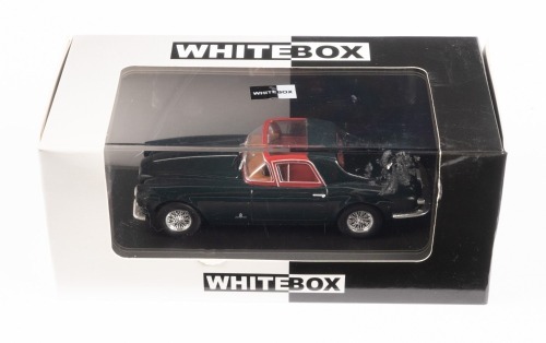 FERRARI 375 AMERICA: A Whitebox Models 1:43 scale 1955 Ferrari 375 America Coupe Speciale in dark green paintwork in original box [Location: Melbourne]