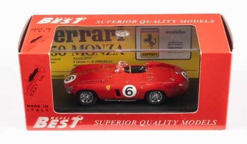 FERRARI 750 MONZA: A Best Model 1:43 scale Ferrari 750 Monza as raced at Goodwood 1955 in original box [Location: Melbourne]