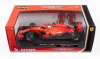 FERRARI SF-71H: A Bburago 1:18 scale model of the 2018 Ferrari SF-71H Formula One in original box [Location: Melbourne]