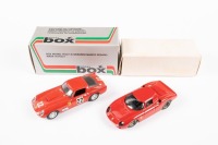 FERRARI: Two 1:43 scale Ferrari models in boxes [Location: Melbourne]
