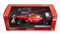 FERRARI 150 ITALIA: A Hot Wheels Racing 1:18 scale model 2011 Ferrari 150 Italia Formula One in original box [Location: Melbourne]
