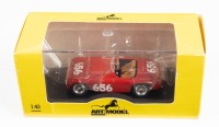 FERRARI 166 MM: An Art Model 1:43 scale 1950 Ferrari 166 MM as driven at Mille Miglia (ART041) in original box [Location: Melbourne]