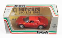 FERRARI 250 LM: A Model Box 1:43 scale Ferrari 250 LM (8434) in original box [Location: Melbourne]