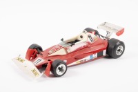 FERRARI 312 T2: A Bburago 1:14 scale Ferrari 312 T2 Formula One car [Location: Melbourne]