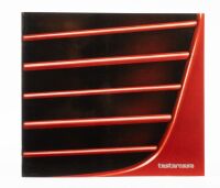 FERRARI TESTAROSSA: A 1984 dated Ferrari Testarossa sales brochure, 28 pages consisting of colour photos & illustrations, onion skin pages and fold out pages, publication No.328 / 84 [Location: Melbourne]