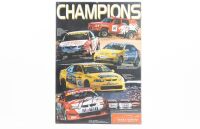 HOLDEN MOTORSPORT: A 2002 Holden Motorsport wall poster showcasing the 2002 Holden entrants in various competitions, signed by Mark Skaife, 58cm high, 41.5cm wide