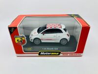 FIAT: A 1:24 scale die-cast model by Motorama of the Fiat Abarth 500, in original packaging [Location: Sydney]