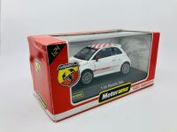 FIAT: A 1:24 scale die-cast model by Motorama of the Fiat Abarth 500, in original packaging [Location: Sydney] - 2