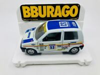 FIAT: A pair of die-cast models of the Fiat Cinquecento Rally by Vitesse (1:43 scale) and Burago (1:24 scale), in original packaging [Location: Sydney] - 4