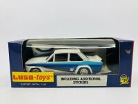 FIAT: A pair of 1:43 scale die-cast models by Solido & Luso-Toys of the Fiat 131 Abarth, in original packaging [Location: Sydney] - 4