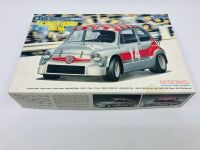 FIAT: A 1:24 scale plastic model kit by Gunze Sangyo of the Fiat Abarth 1000 TCR Berlina, in original packaging [Location: Sydney]