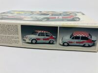 FIAT: A 1:24 scale plastic model kit by Gunze Sangyo of the Fiat Abarth 1000 TCR Berlina, in original packaging [Location: Sydney] - 3
