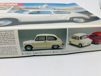 FIAT: A 1:24 scale plastic model kit by Gunze Sangyo of the Fiat 600, in original packaging [Location: Sydney] - 2