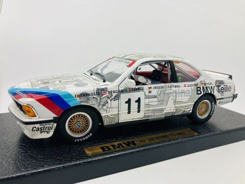 318 · BMW 635 CSI GROUP A: A 1:18 scale die-cast model by Anson Racing, in original packing [Location Sydney]