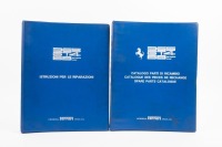 FERRARI 365 GT4 BB: Two Ferrari published operational and spare parts reference books relating to the 365 GT4 / BB model in ring binder format [Location: Melbourne]