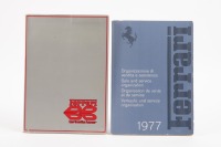 FERRARI 365 GT4 BB: A 1973 dated Ferrari 365 GT4 BB owner's manual [Location: Melbourne]