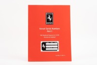 FERRARI: A softcover book 'Ferrari Serial Numbers - Part I - Odd Numbered Sequence to 21399' by Hilary A. Raab Jr. [Location: Melbourne]