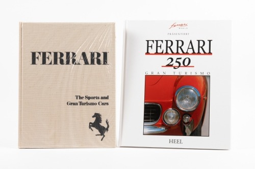 FERRARI: Two hardcover books relating to Ferrari Sport & Gran Turismo models, including sought after 'Ferrari - The Sports & Gran Turismo Cars' by Warren W. Fitzgerald & Richard F. Merritt, book [Location: Melbourne]