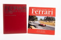 FERRARI: Two hardcover books relating to Ferrari racing cars & history [Location: Melbourne]