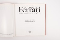 FERRARI: Two hardcover books relating to Ferrari racing cars & history [Location: Melbourne] - 2