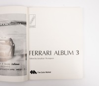 FERRARI: Three editions of 'Ferrari Album' by Jonathan Thompson, a series of softcover books published by The Colour Market, 1981 [Location: Melbourne] - 2