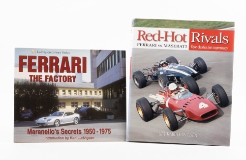 FERRARI: Two books relating to Ferrari history authored by Karl Ludvigsen [Location: Melbourne]