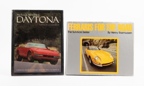 FERRARI: Two hardcover books related to road Ferraris [Location: Melbourne]